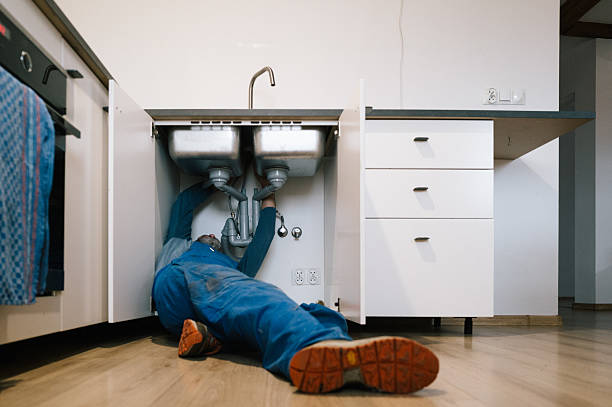 Professional Drain Cleaning technician working in Knightdale, NC